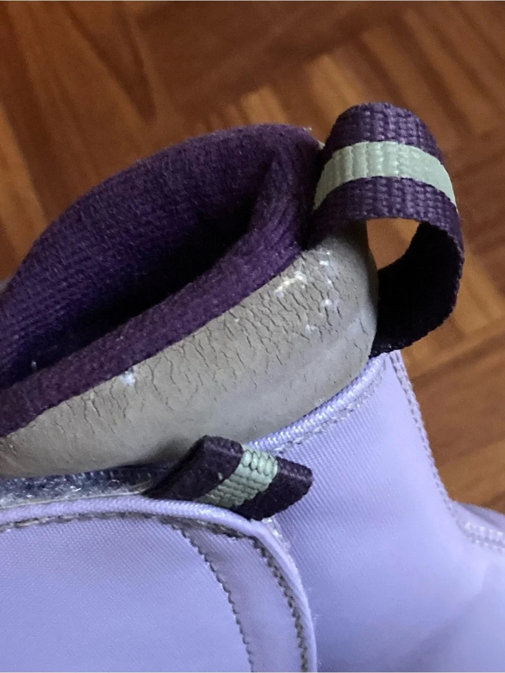 Lands’ End Winter Snow Boots Kids 12 Lavender Purple